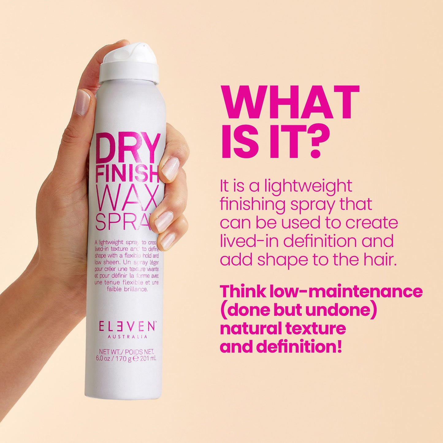 DRY FINISH WAX SPRAY 200ml