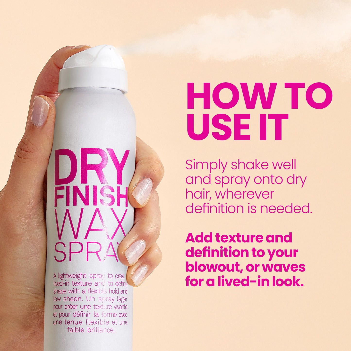 DRY FINISH WAX SPRAY 200ml